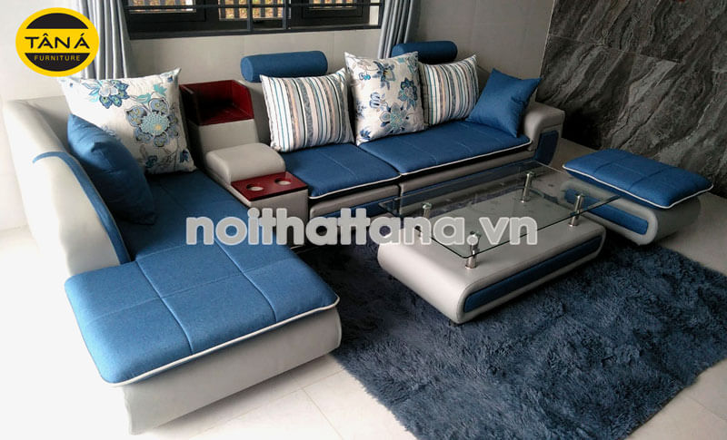 Sofa vải nỉ đẹp hiện đại giá rẻ