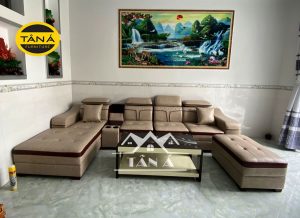 mẫu ghế Sofa Da Hàn Quốc đẹp giá rẻ, sofa phòng khách chung cư hiện đại
