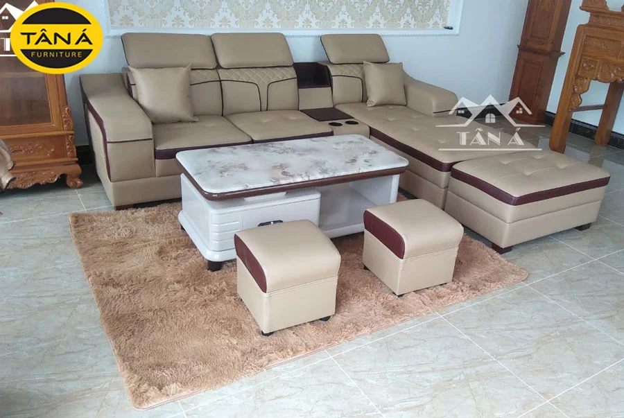 Ghế sofa phòng khách đẹp hiện đại Q18