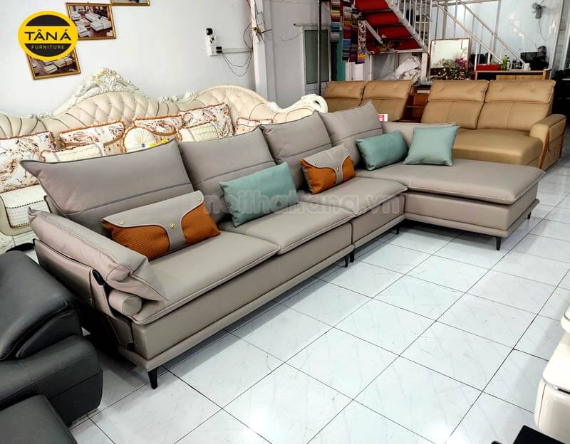 sofa vải giả da nhập khẩu malaysia