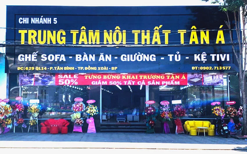 629 ql14, cửa hàng nội thất tân á bình phước, sofa giá rẻ tại đồng xoài bình phước.