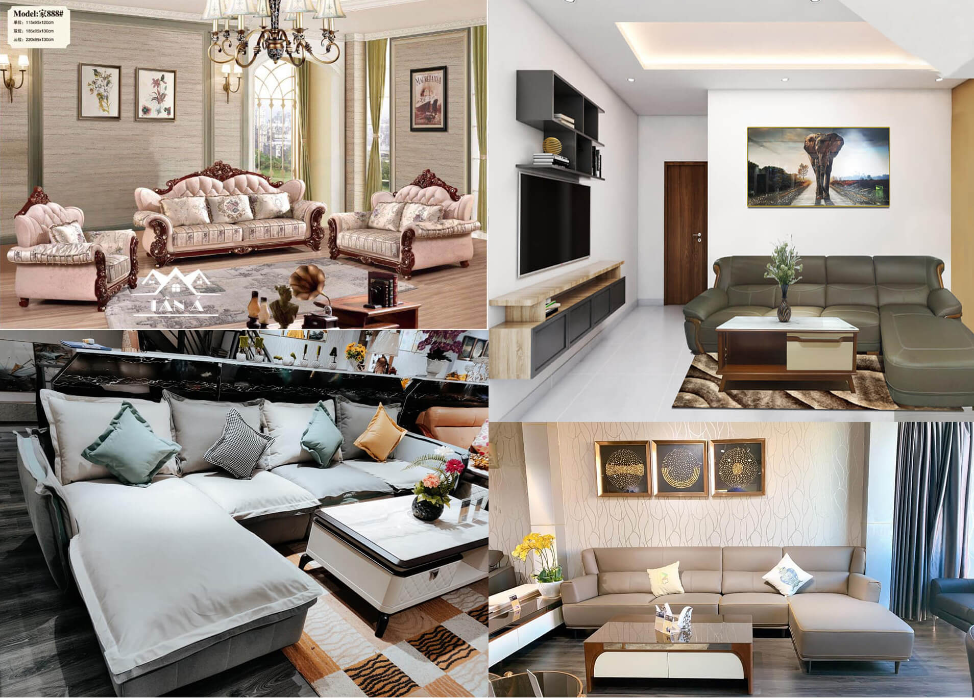 Cửa hàng nội thất bán ghế sofa giá rẻ Tiền Giang - Uy tín
