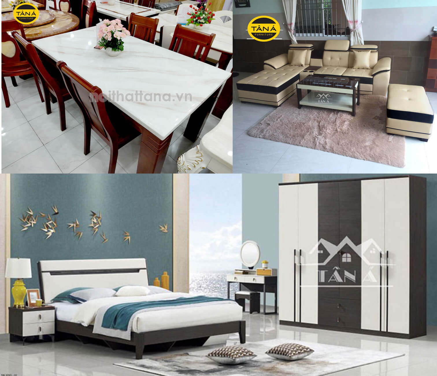 Ghế sofa, giường ngủ, bàn ăn, nội thất gia đình giá rẻ Vũng Tàu
