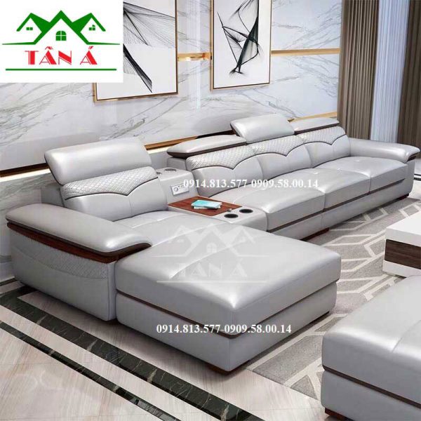 ghế sofa màu xám