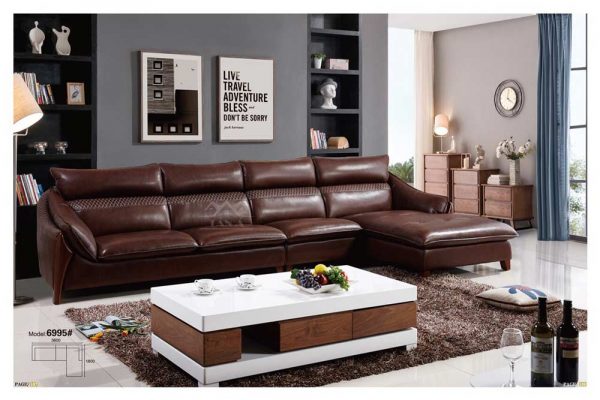 Ghế sofa da bò thật cao cấp nhập khẩu malaysia