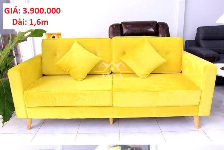 Ghế sofa vải nhung giá rẻ