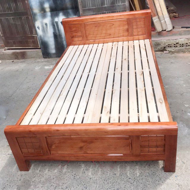 Giường ngủ gỗ tự nhiên giá rẻ dưới 5 triệu