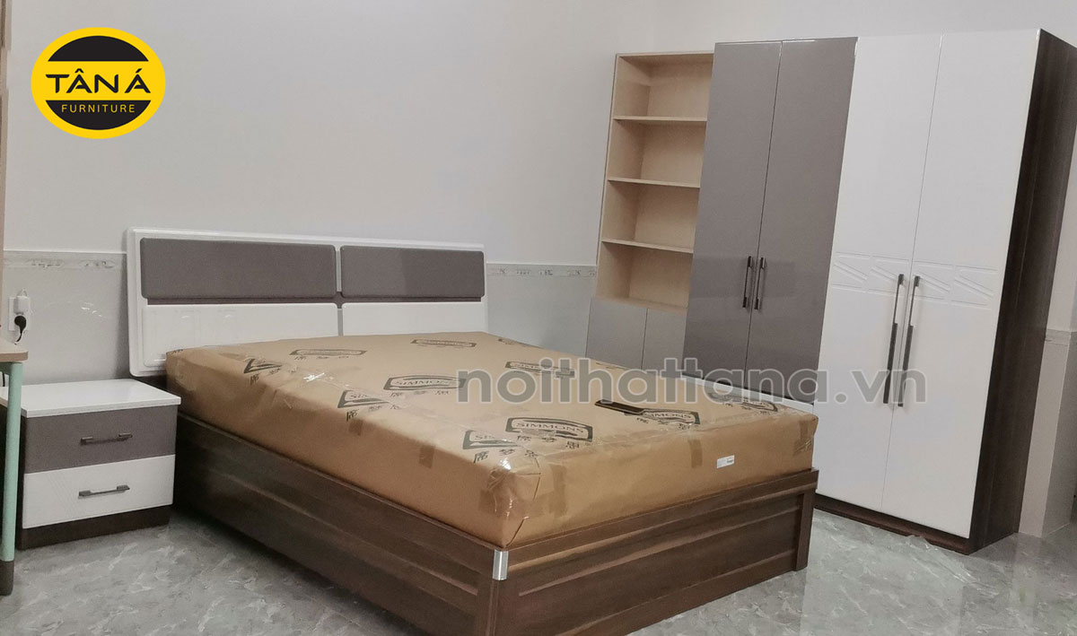 Giường ngủ gỗ giá rẻ Đồng Nai
