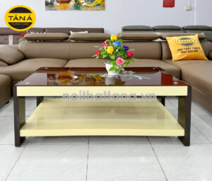 Bàn trà sofa H3 mặt kính đẹp hiện đại BT02