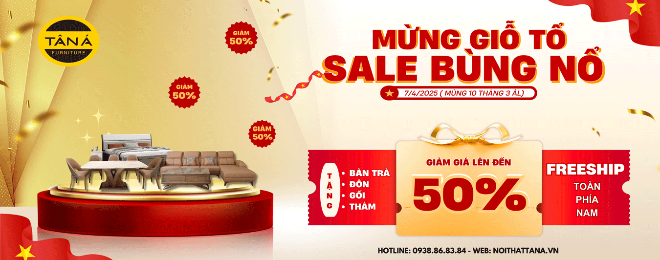 Khuyến mãi nội thất mừng ngày giỗ tổ Hùng Vương mùng 10 tháng 3